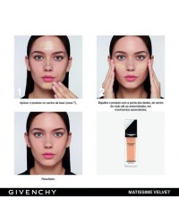 Base Facial Givenchy - Matissime Velvet Fluid - 02 - Mat Shell