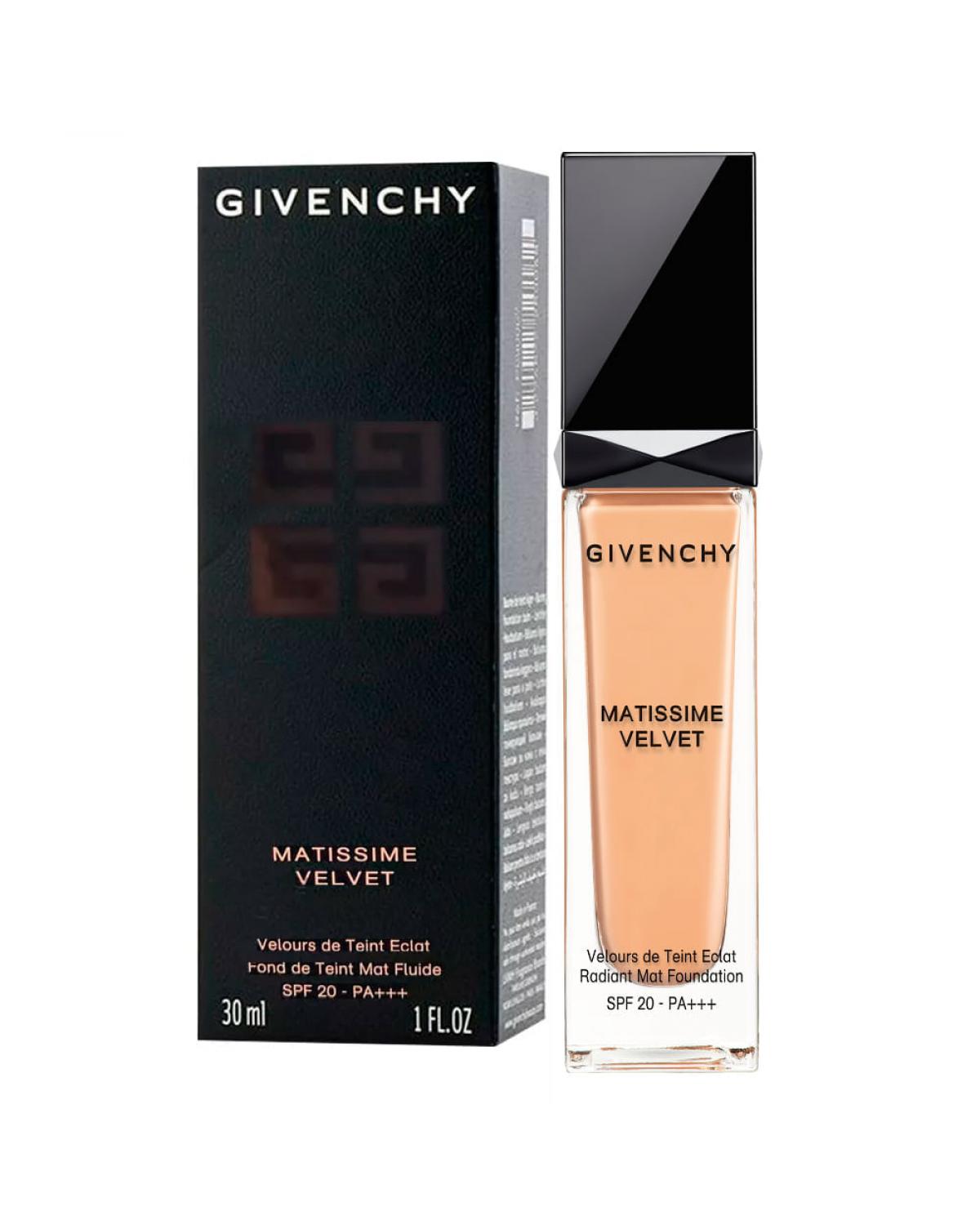 Base Facial Givenchy - Matissime Velvet Fluid - 3.5 - Mat Vanilla