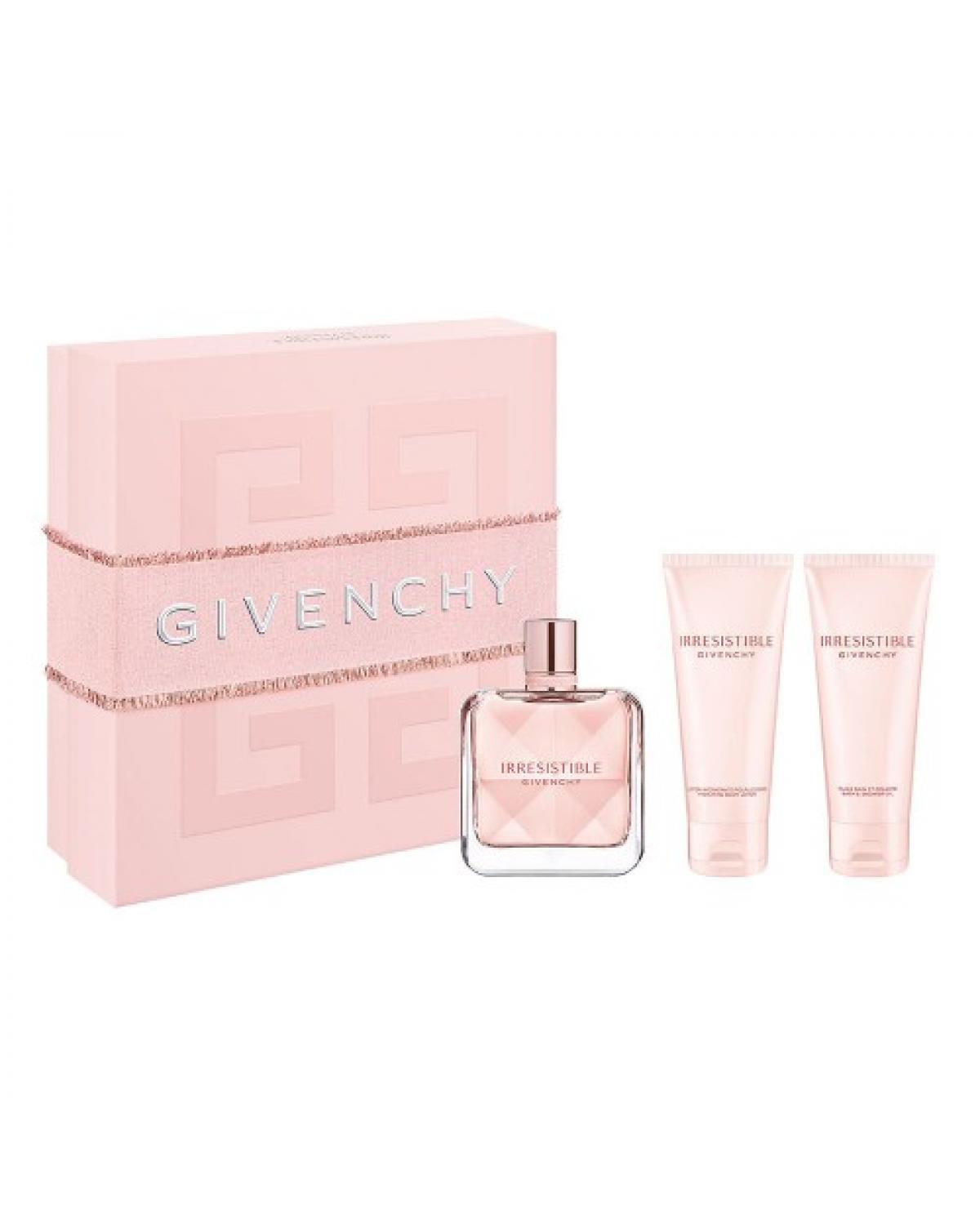 Irresistible Givenchy Kit – Perfume Feminino EDP + Loção Corporal + Óleo Hidratante Corporal