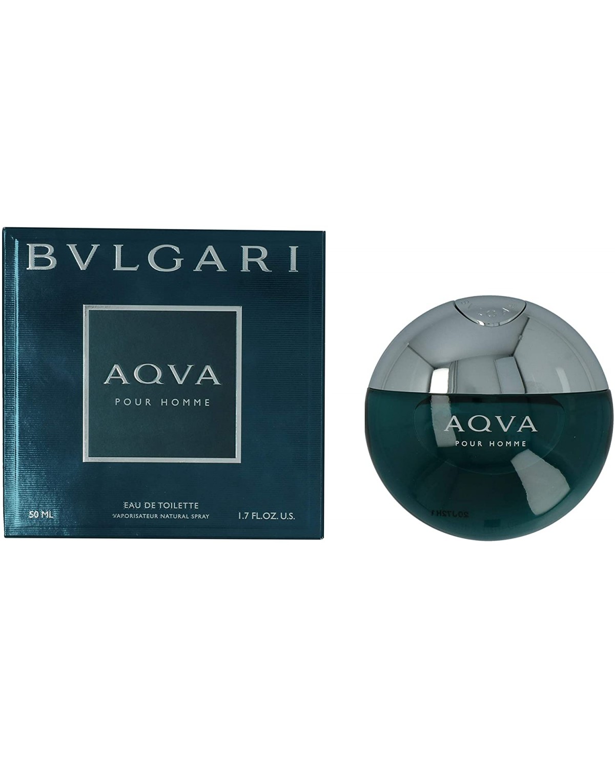 Aqva Pour Homme BVLGARI - Perfume Masculino - Eau de Toilette - 50ml