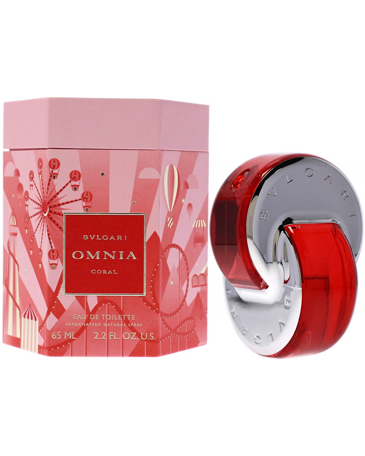 Omnia Coral Bvlgari Perfume Feminino EDT - 65ml Edição Limitada