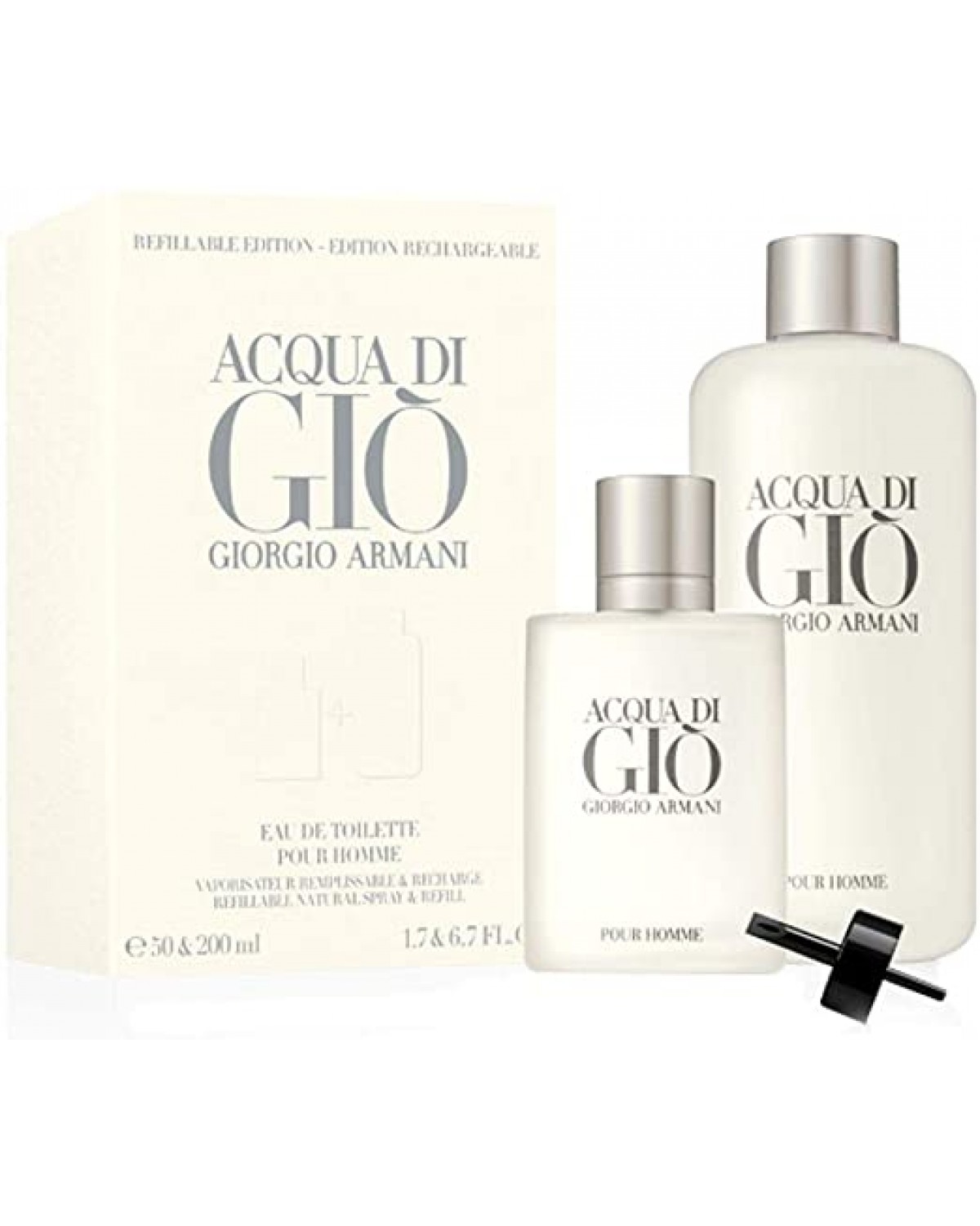 Giorgio Armani Acqua Di Giò Kit - Eau de Toilette 50ml + Refil EDT 200ml