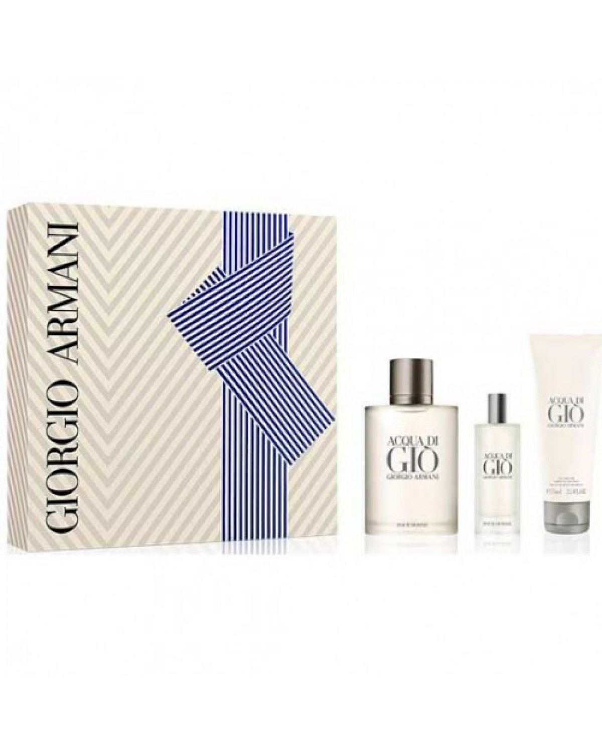 Acqua Di Giò Homme Eau de Toilette Giorgio Armani Kit - Perfume + Gel de Banho + Miniatura