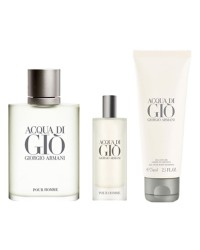 Acqua Di Giò Homme Eau de Toilette Giorgio Armani Kit - Perfume + Gel de Banho + Miniatura