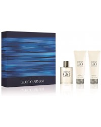 Giorgio Armani Acqua di Giò Kit - EDT 50ml + Gel de Banho 75ml + Pós Barba75ml