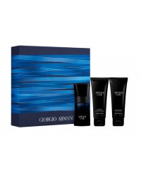 Armani Code Pour Homme Kit - EDT 50ml + Gel de Banho 75ml + Pós Barba 75ml