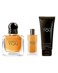 Stronger with You He Giorgio Armani Kit - EDT 50ml + Gel de Barbear + Mini